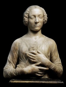 Andrea del Verrocchio - Donna col mazzolino