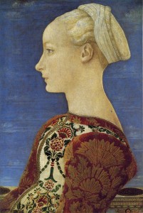 Piero del Pollaiolo (?) Ritratto femminile Gemaweldegalerie