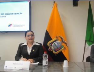 Narcisa Soria Valencia, console dell'Ecuador