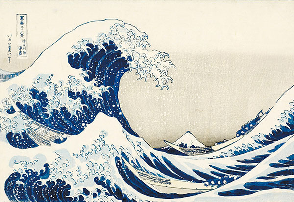L'onda di Hokusai, una vera icona dell'arte giapponese