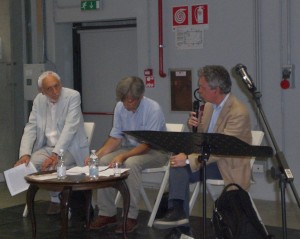 Gli oratori G. Turone, L. Liguori e N. Dalla Chiesa
