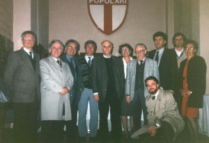 Incontro con il Presidente Giovanni Bianchi nel maggio 1996