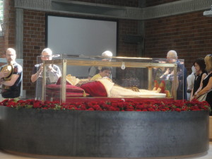 L'urna di San Giovanni XXIII