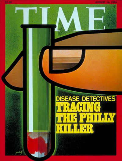 La copertina del Time dopo la scoperta del batterio killer