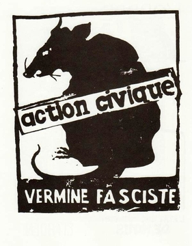 action-civique-vermine-fasciste-civic-action-fascist-vermin-paris-may-1968-street-poster-t-shirt-3