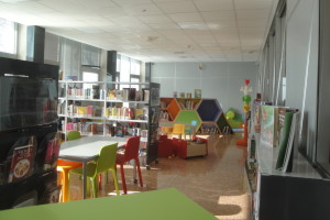 La sala lettura per i  bambini