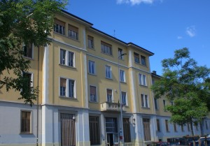 Ex sede del Palazzolo di via Aldini , oggi.