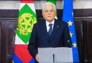 Il presidente S. Mattarella in Consiglio Comunale